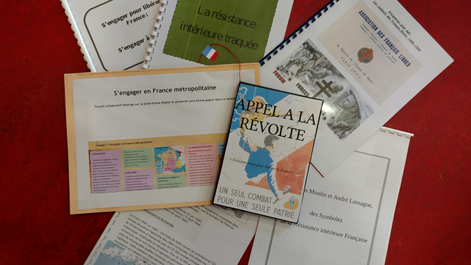 Les Dossiers réalisés par les élèves de 102 pour le Concours du CNRD 2018